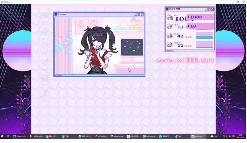 图片[3]-【像素SLG/中文/动态】主播女孩重度依赖 Steam 官方中文版【2.7G】-ACG游戏网