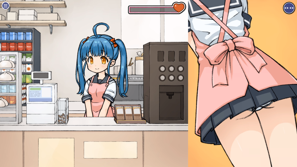 图片[4]-【仅PC/互动SLG/触摸抚摸/动态2C】透明人间：对便利店女孩子的恶作剧（透明人間）AI 汉化[1.40G/百度]-ACG游戏网