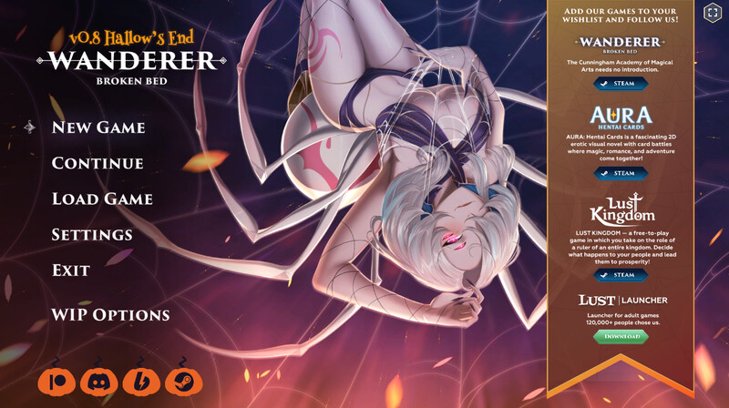 【仅PC/卡牌肉鸽SLG/沙盒后宫/全动态】异世界浪子：床榻春宫（WANDERER: Broken Bed） V0.8 STEAM官中[2G/FM-百度]-ACG游戏网