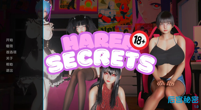 【亚洲风SLG/动态/汉化】后宫的秘密（Harem Secrets）V2.2 汉化中文[PC+安卓双端/2.80G/百度]-ACG游戏网