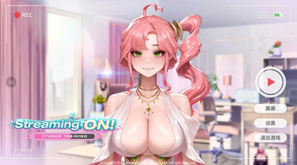 【仅PC/亚洲风SLG/新作] 直播开始！VTuber 训练 Streaming ON! VTuber Training 官中步兵版 [700M/百度]-ACG游戏网