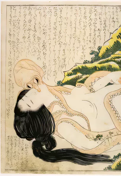 [已完结] C1228 葛飾北齋肉筆春畫搜集 [葛飾北齋 鐵棒滑滑]-ACG游戏网