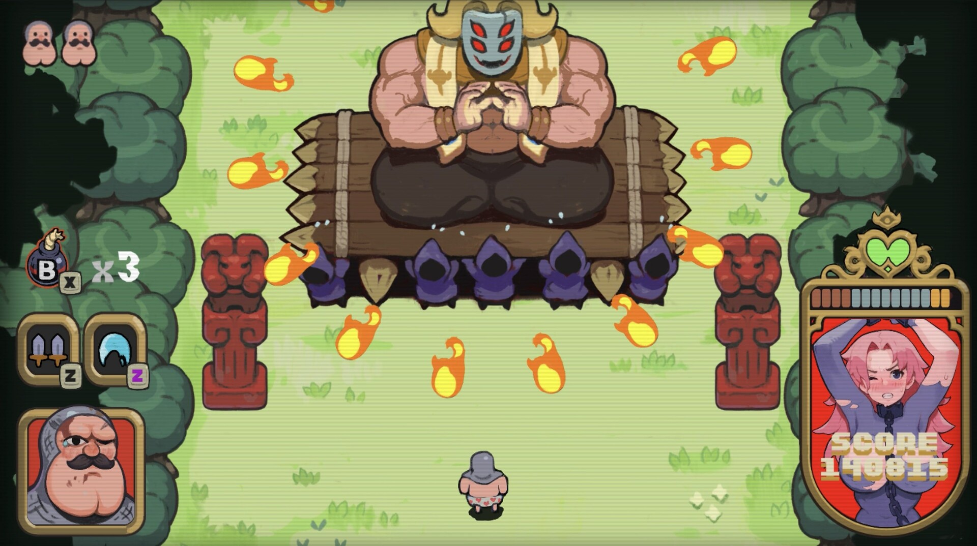 图片[3]-【仅PC/动作ACT/动态/官中】蜜臀骑士（ButtKnight）官方中文版[2.20G/百度]-ACG游戏网