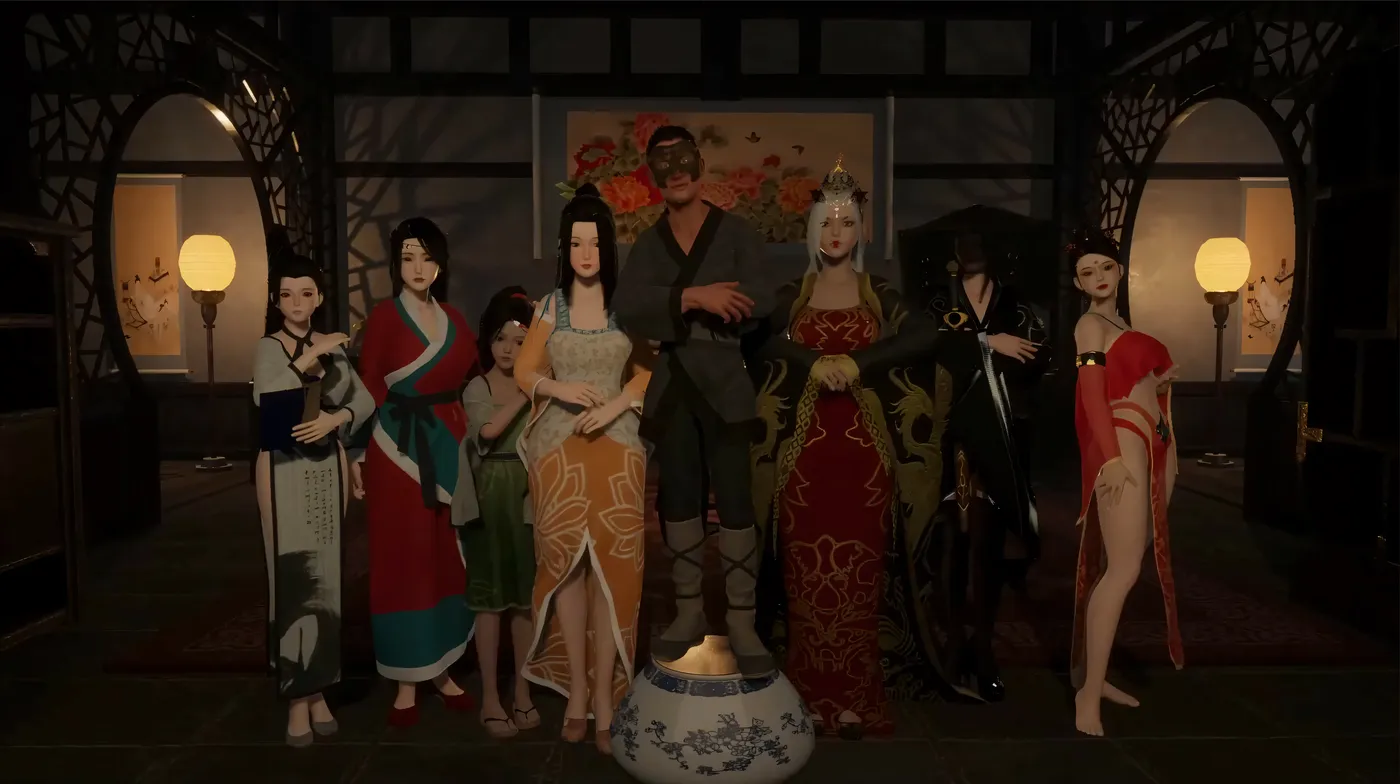 图片[2]-【仅PC/国产SLG/后宫/开放世界/全动态】极品采花郎 V1.3.7  官方中文步兵版 [7.0G/百度]-ACG游戏网