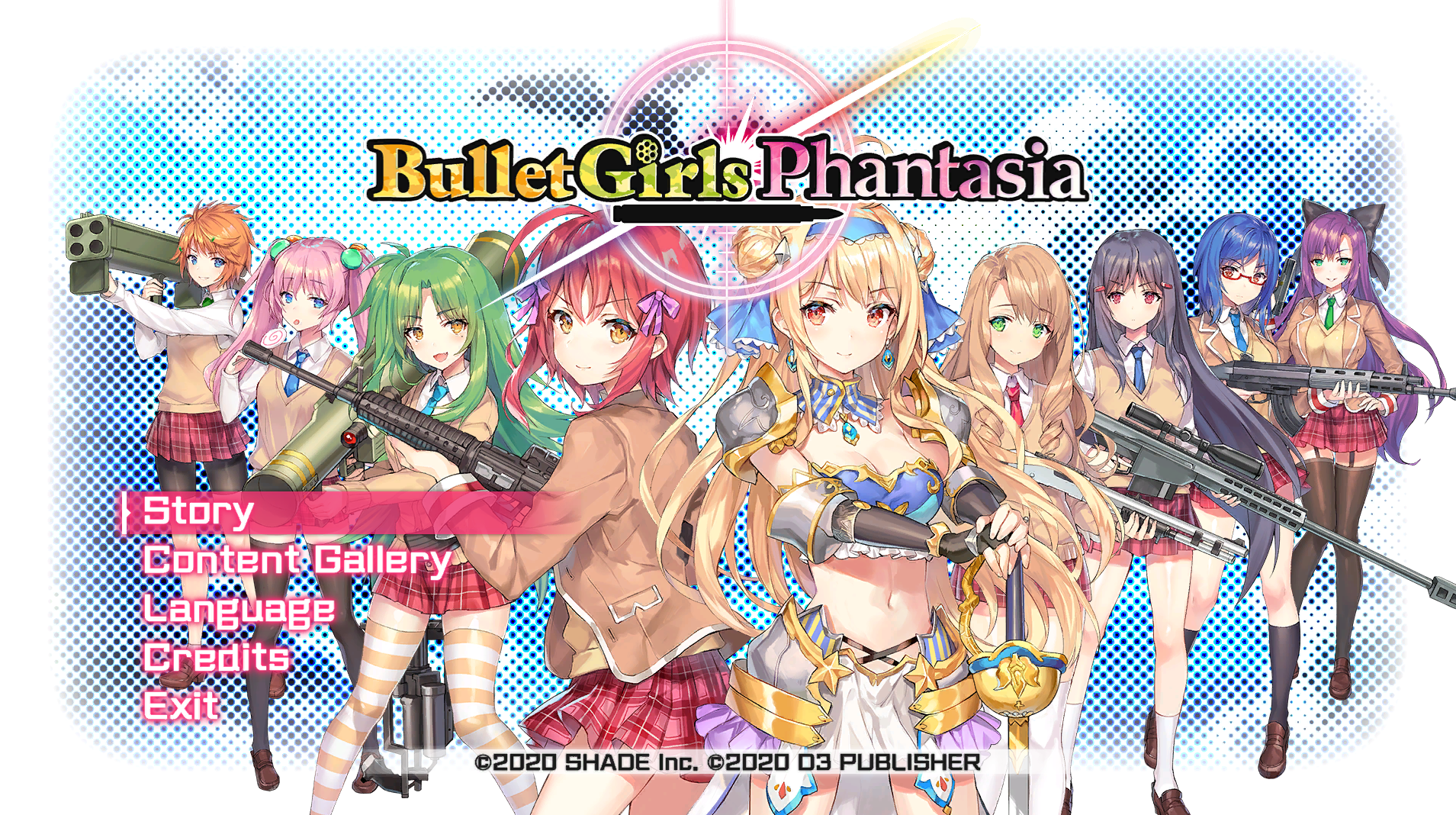 【仅PC/日系ACT/大作/全动态] 枪弹少女幻想曲 Bullet Girls Phantasia 官方中文版+付社保补丁 [8.50G/百度]-ACG游戏网