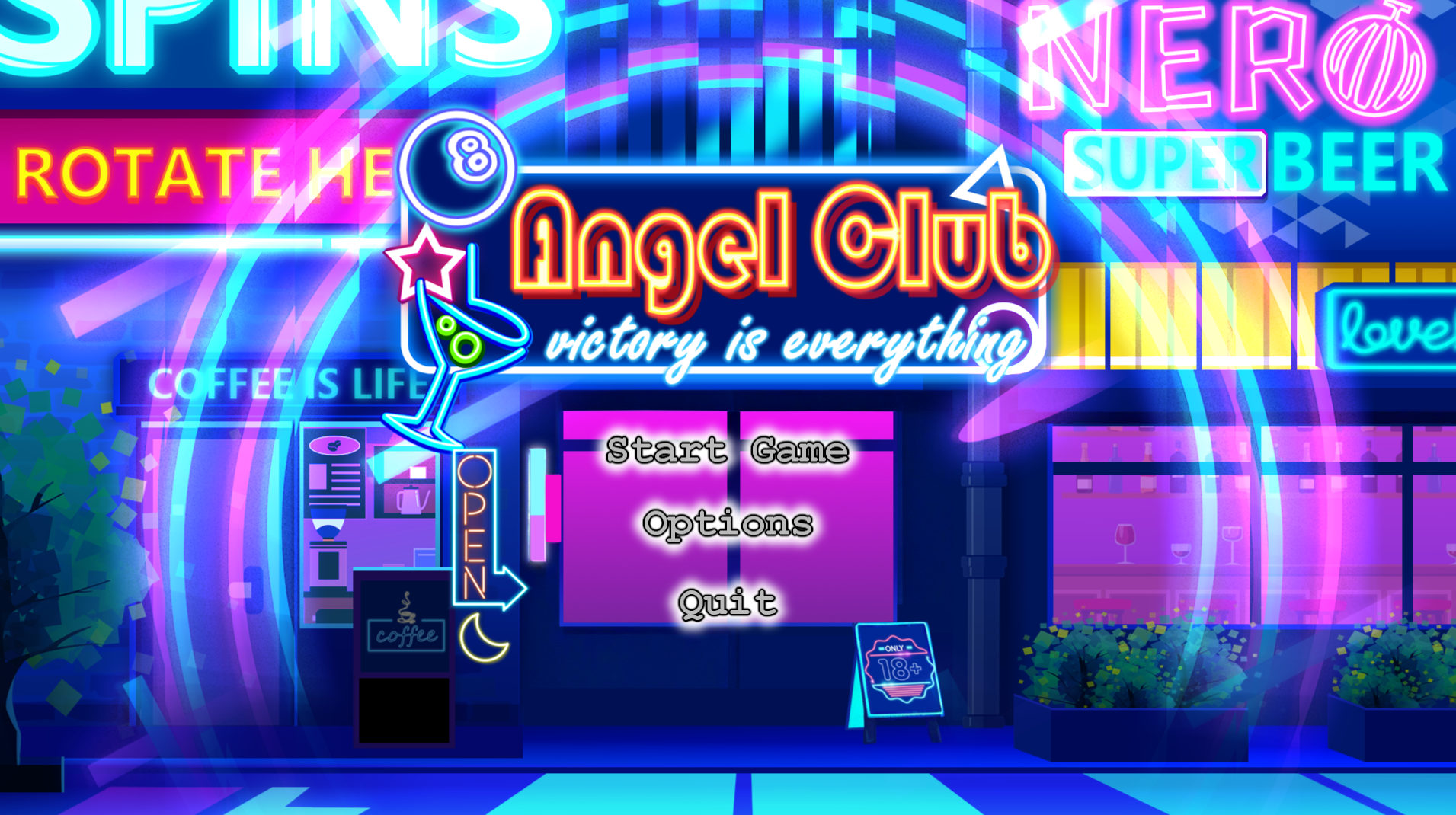 【仅PC/亚洲风SLG/动态/中文配音】天使台球酒吧 エンジェルス・ビリヤード・バー  Angels Billiards Bar 官方中文版 [1.20G/百度]-ACG游戏网