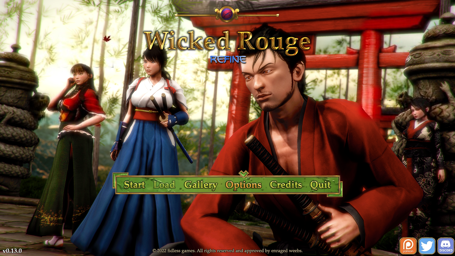 【亚洲风RPG/古风】邪恶的胭脂 Wicked Rouge REFINE v0.13.0 汉化版 [PC+安卓双端/3.0G/百度]-ACG游戏网