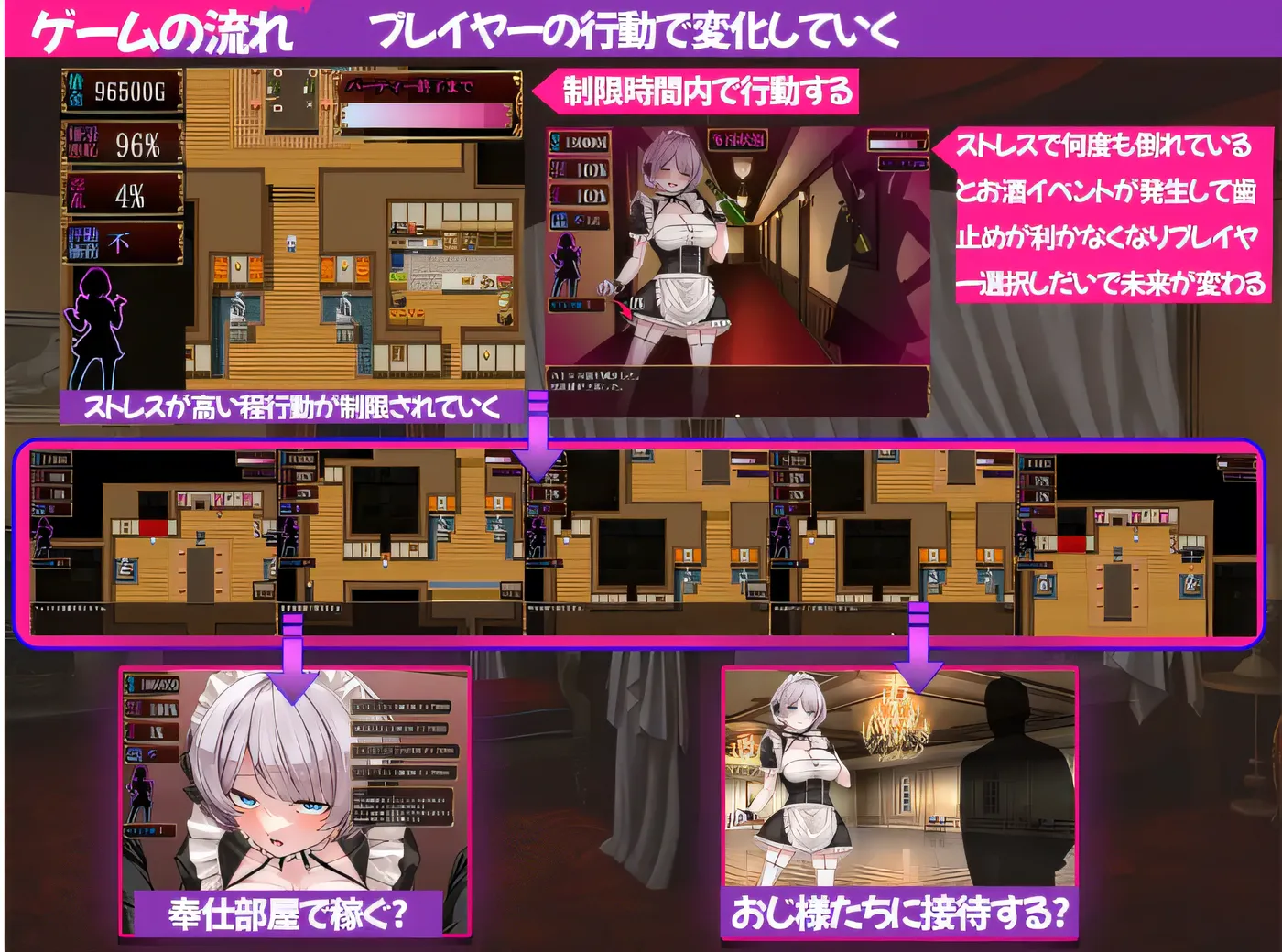 图片[3]-[PC游戏] T14612 堕落的女仆：阴道与毒药 Ver1.0 云翻汉化版 [新作/1.3G]-ACG游戏网