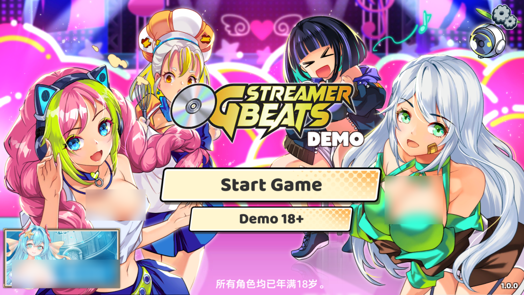 【仅PC/休闲ACT/节奏音浪/动态/官中】OG 主播计划：节奏出道！（OG Streamer Beats）V1.0 官方中文Demo版[1.80G/百度]-ACG游戏网