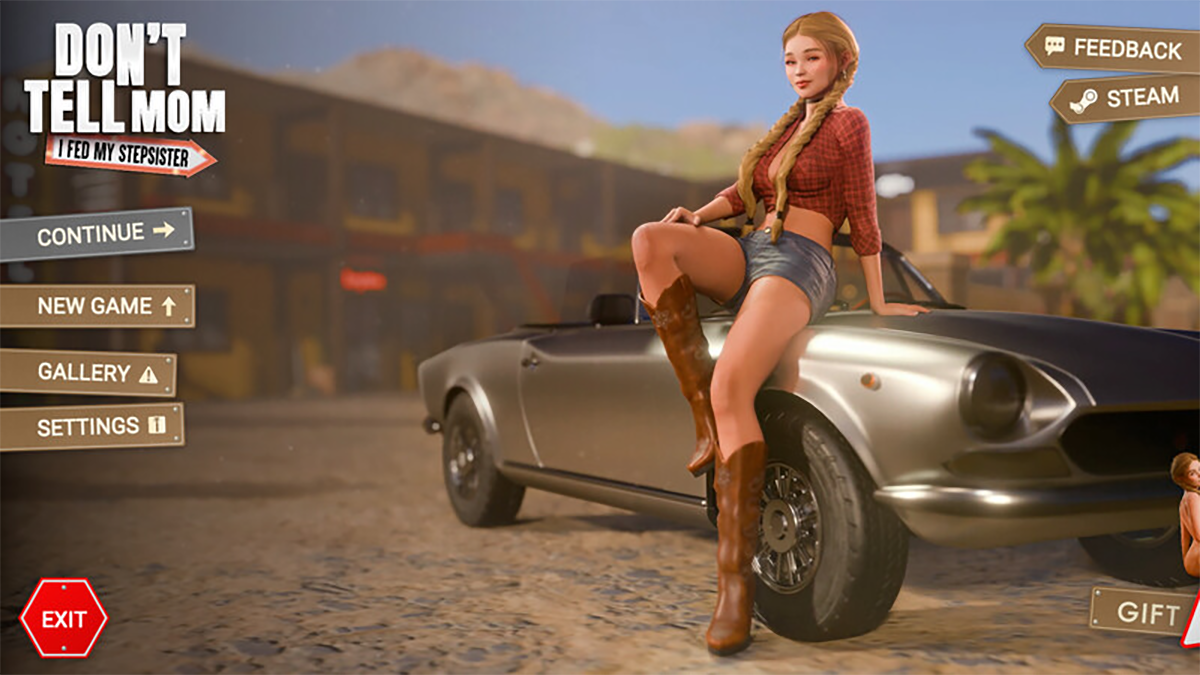 【仅PC/互动SLG/3D作品/全动态】告诉老妈：我喂饱了继妹（Don’t Tell Mom: I Fed My Stepsister）官方中文版[3.70G/百度]-ACG游戏网