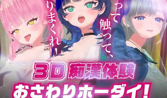 3D痴汉体验 Ver1.0.1无限触摸!~ 摸摸摸,摸到爽!-ACG游戏网