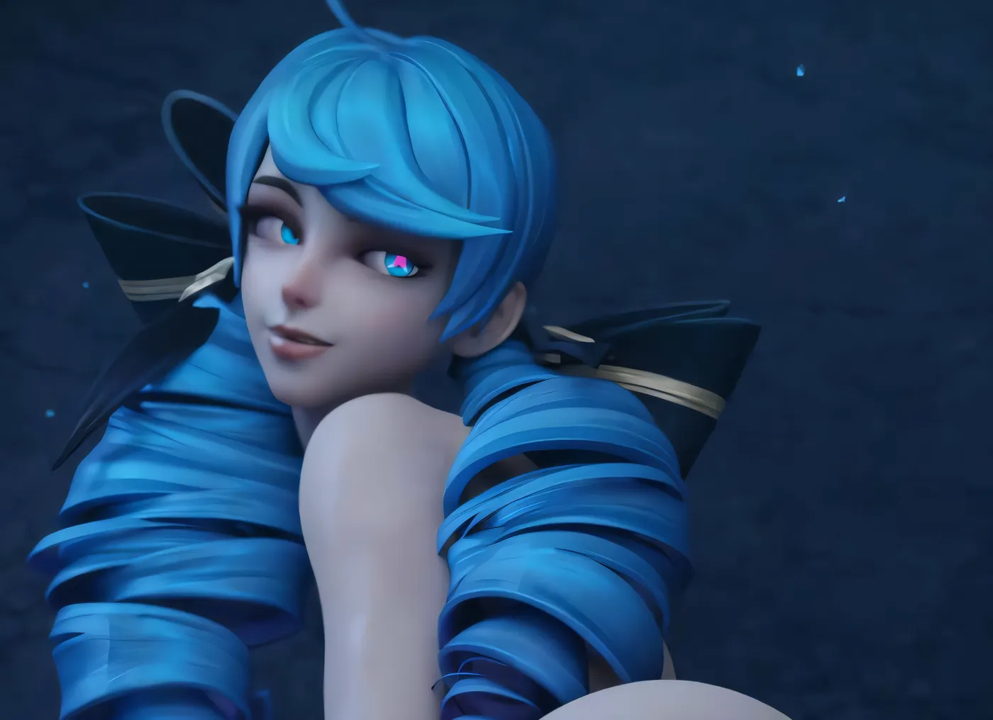 图片[3]-[同人动画]Haadxee大师3D：整合2025年7月更新整合艾希+卡莎+娑娜 [新作/2.7G]-ACG游戏网